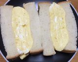 ☆レンジで仕上げ☆厚焼き玉子サンド作り方8写真