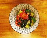 ぽん酢で簡単☆即席カニカマサラダ作り方5写真
