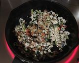 鶏そぼろ納豆丼作り方2写真