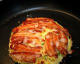 パパ料理「店より美味いお好み焼き」作り方9写真
