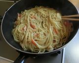 海老のトマトソーススパゲッティー作り方8写真