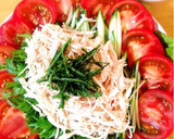 酒蒸し鶏胸肉のしっとり棒々鶏とゴマだれ作り方9写真