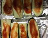 野菜のみのヘルシー茄子ピッツァ作り方2写真
