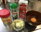 超簡単3分!トマトと卵のあったかスープ♪作り方1写真