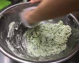 お茶がぎゅっと詰まったあらびき茶うどん作り方1写真