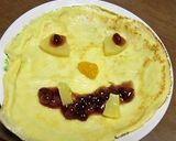 小学生と、クレープに乗せてハロウインを作り方5写真