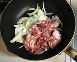 豚肉と野菜の韓国風炒め作り方2写真