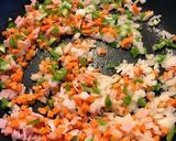 カレールーで作る簡単カレーチャーハン作り方3写真