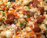 カレールーで作る簡単カレーチャーハン作り方5写真