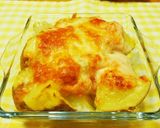 簡単じゃが明太マヨチーズ焼き♥作り方4写真