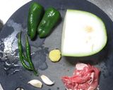 冬瓜と豚肉の中華風甘辛炒め☆時短簡単!作り方1写真