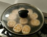 甘辛たれのれんこんのはさみ焼き♡作り方5写真