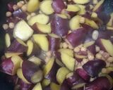 お年寄り絶賛シリーズ❗薩摩芋、豆煮‼️作り方6写真