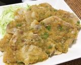 豚ロース肉の苦手野菜こぶおろし焼き作り方5写真