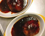 簡単トマトソースでチーズのせハンバーグ作り方6写真