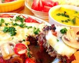 簡単トマトソースでチーズのせハンバーグ作り方11写真