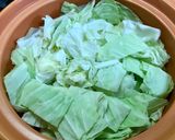 簡単 土鍋で豚肉とキャベツとモヤシ蒸し作り方1写真