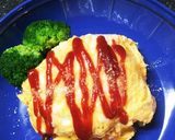 簡単ふわふわ卵のオムライス作り方9写真