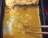 餃子の具で だし巻き卵作り方4写真