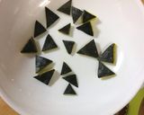 かぼちゃの皮で＊ハロウィンデコオムライス作り方1写真