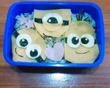 ☆キャラ弁 ミニオンズ 3人組作り方5写真