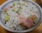 【簡単】ベーコンとかぶの葉の菜飯作り方6写真