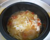炊飯器で鶏スープ作り方4写真