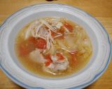 炊飯器で鶏スープ作り方5写真