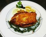 皮パリパリで美味しい鶏胸肉ハーブグリル作り方7写真