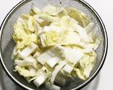 白菜たっぷり中華スープ作り方1写真