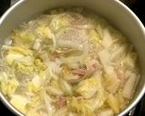 白菜たっぷり中華スープ作り方4写真