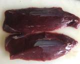 鹿モモ肉のワイン煮込み作り方1写真