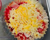 材料3つ!お花のミニ焼きトマト作り方8写真