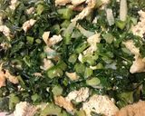 大根葉の胡麻油炒め作り方4写真