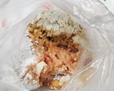 栄養満点❤️チーズinつくね♪作り方1写真