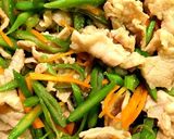 簡単♪ささげ豆の炒め物作り方4写真