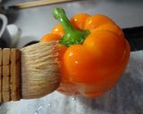 パプリカの肉詰めランタン♪作り方6写真