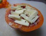 パプリカの肉詰めランタン♪作り方5写真