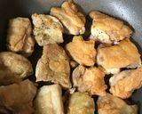 鶏肉とじゃがいもマスタードクリーム煮作り方4写真