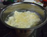 かんぴょうの卵とじ　味噌汁作り方4写真