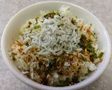 しらす干しふりかけご飯☝火を使わない丼♥作り方3写真