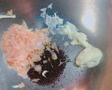 混ぜて簡単パスタ②(ゆかり＆マヨネーズ)作り方2写真
