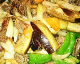 なすと牛肉♪焼肉のたれで中華炒め☆作り方7写真