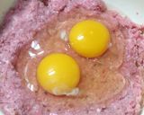 クリームチーズとひよこ豆のハンバーグ作り方5写真
