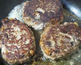 クリームチーズとひよこ豆のハンバーグ作り方12写真