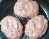 クリームチーズとひよこ豆のハンバーグ作り方9写真