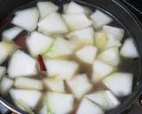 寒い冬に温まる☆冬瓜の卵スープにゅうめん作り方3写真