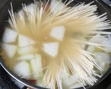 寒い冬に温まる☆冬瓜の卵スープにゅうめん作り方4写真