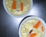 寒い冬に温まる☆冬瓜の卵スープにゅうめん作り方7写真