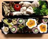 裏技で簡単☆花型の卵焼き作り方14写真